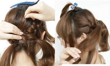 低盘发蓬松慵懒发型,长卷发怎么盘发简单好看