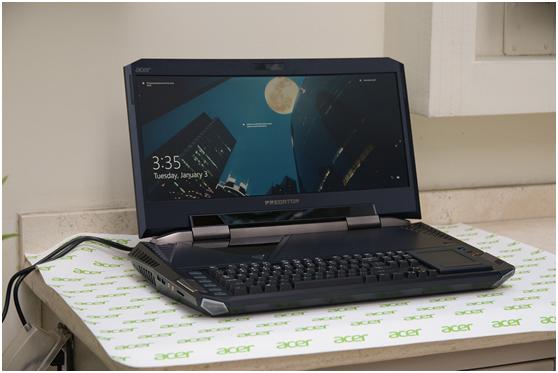 全球首台曲面游戏本——宏碁Predator21X评测