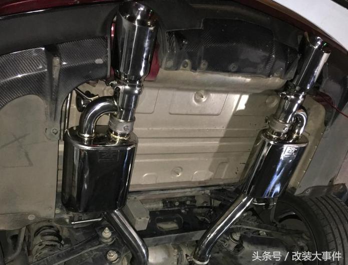 凯迪拉克atsl改装后扰流板,凯迪拉克atsl音响改装案例