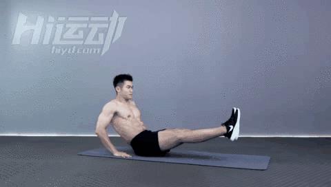 8个动作强化腹肌训练!做腰腹强劲的真男人