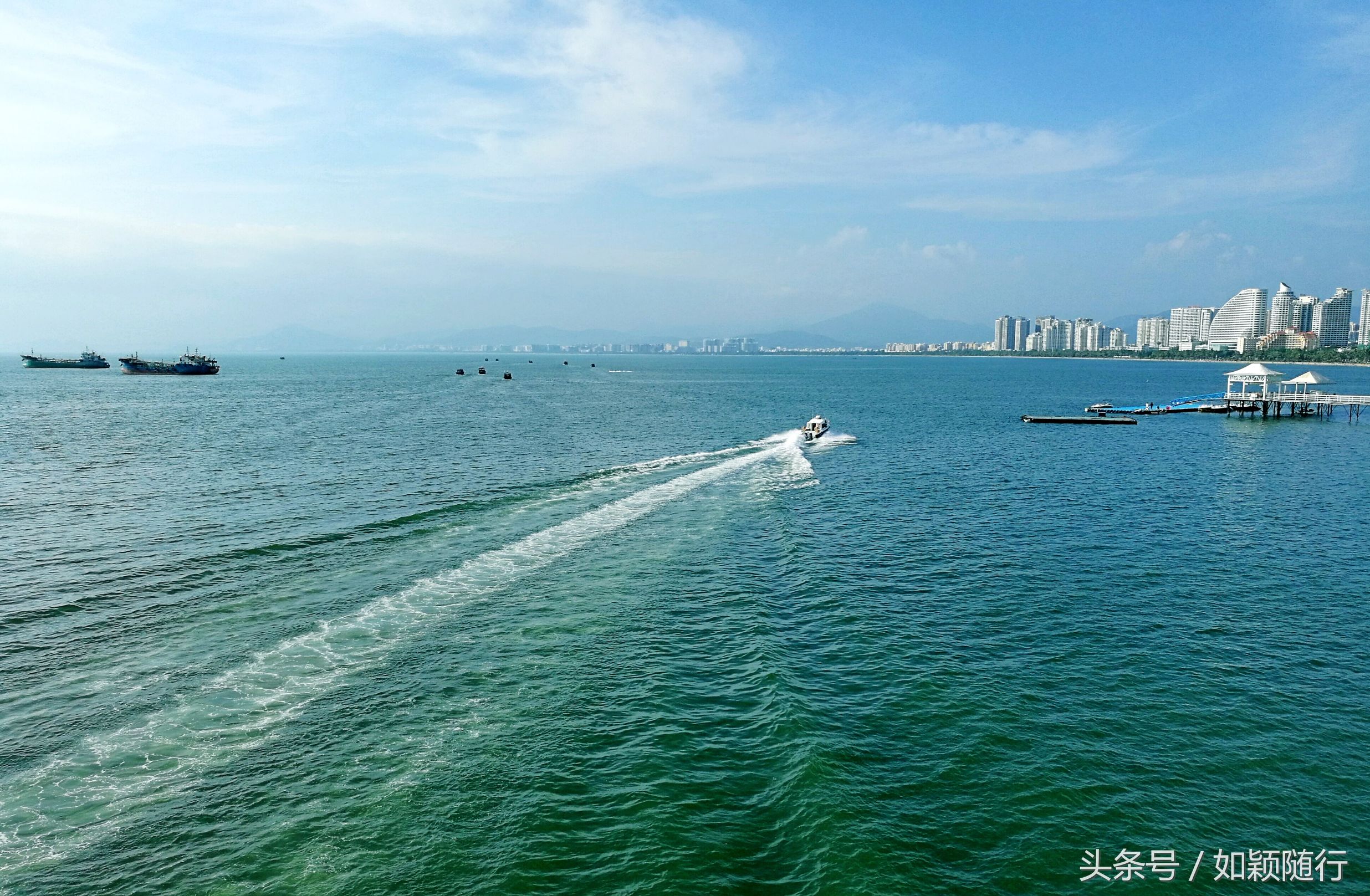 三亚地标美丽凤凰岛,三亚的凤凰岛与海花岛