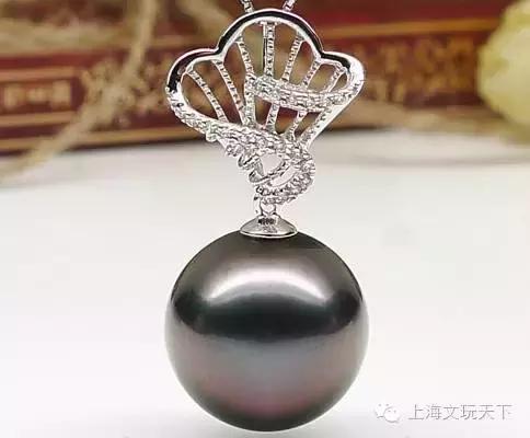 真正的大溪地珍珠源头,珍珠皇后大溪地墨珍珠