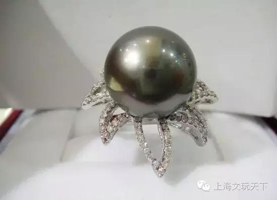 真正的大溪地珍珠源头,珍珠皇后大溪地墨珍珠