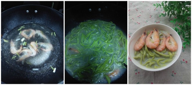 菠菜山药虾虾面,菠菜虾面做法婴儿辅食