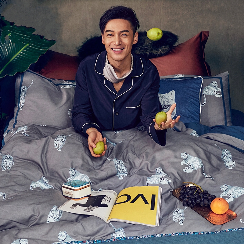 纯色四件套床上用品冬季,床上四件套100%全棉冬季款