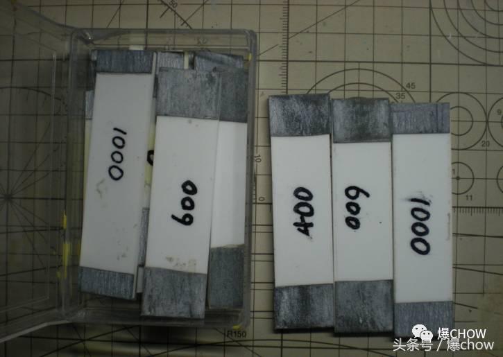 模型研磨工具介绍-各式锉刀、各种砂纸与研磨剂