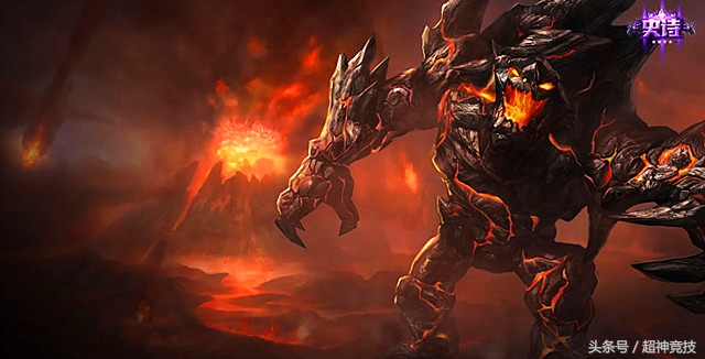 石头人最怕的英雄,上单石头人中单墨菲特熔岩巨兽