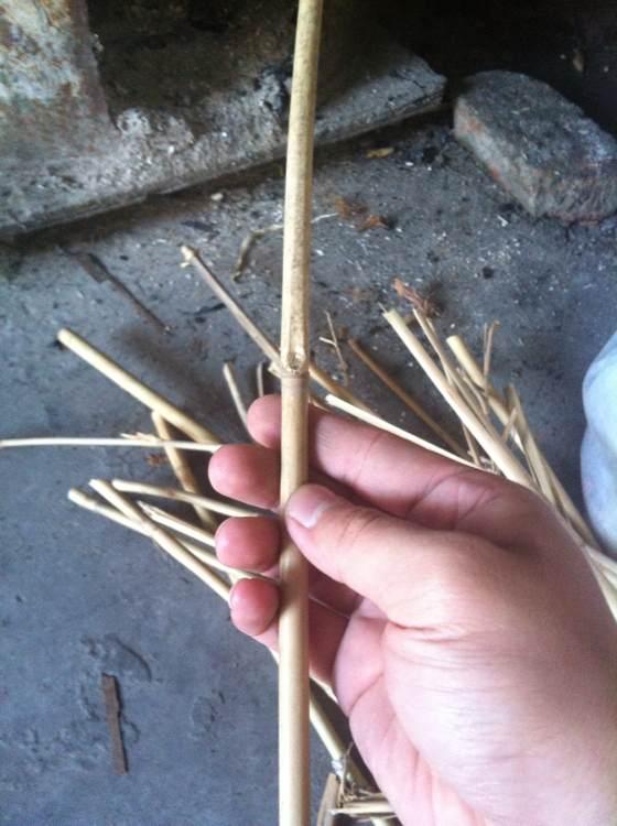 自己用竹子手工打造钓鱼竿，附上完整设计图和流程图