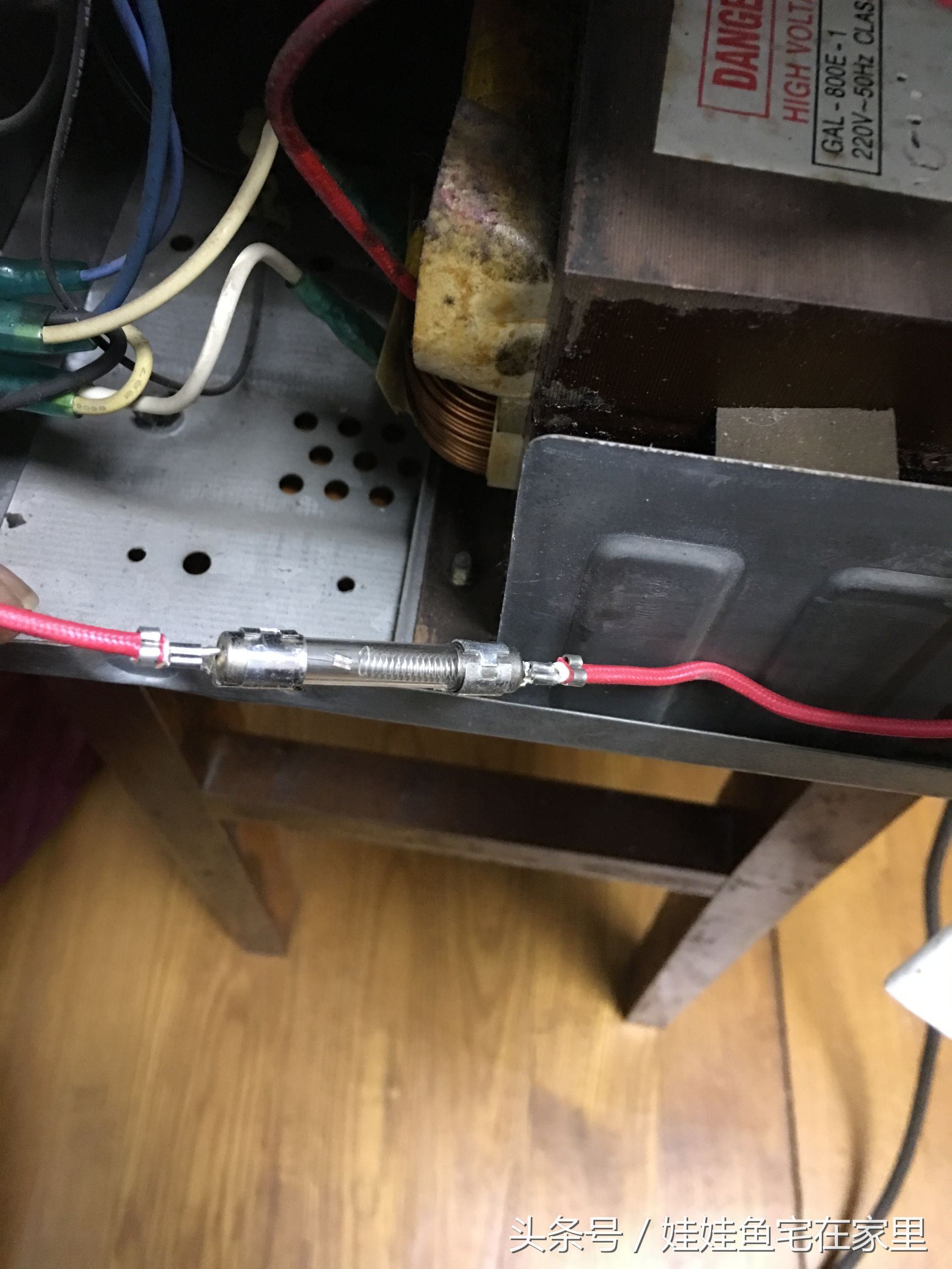 拆格兰仕微波炉,拆报废微波炉