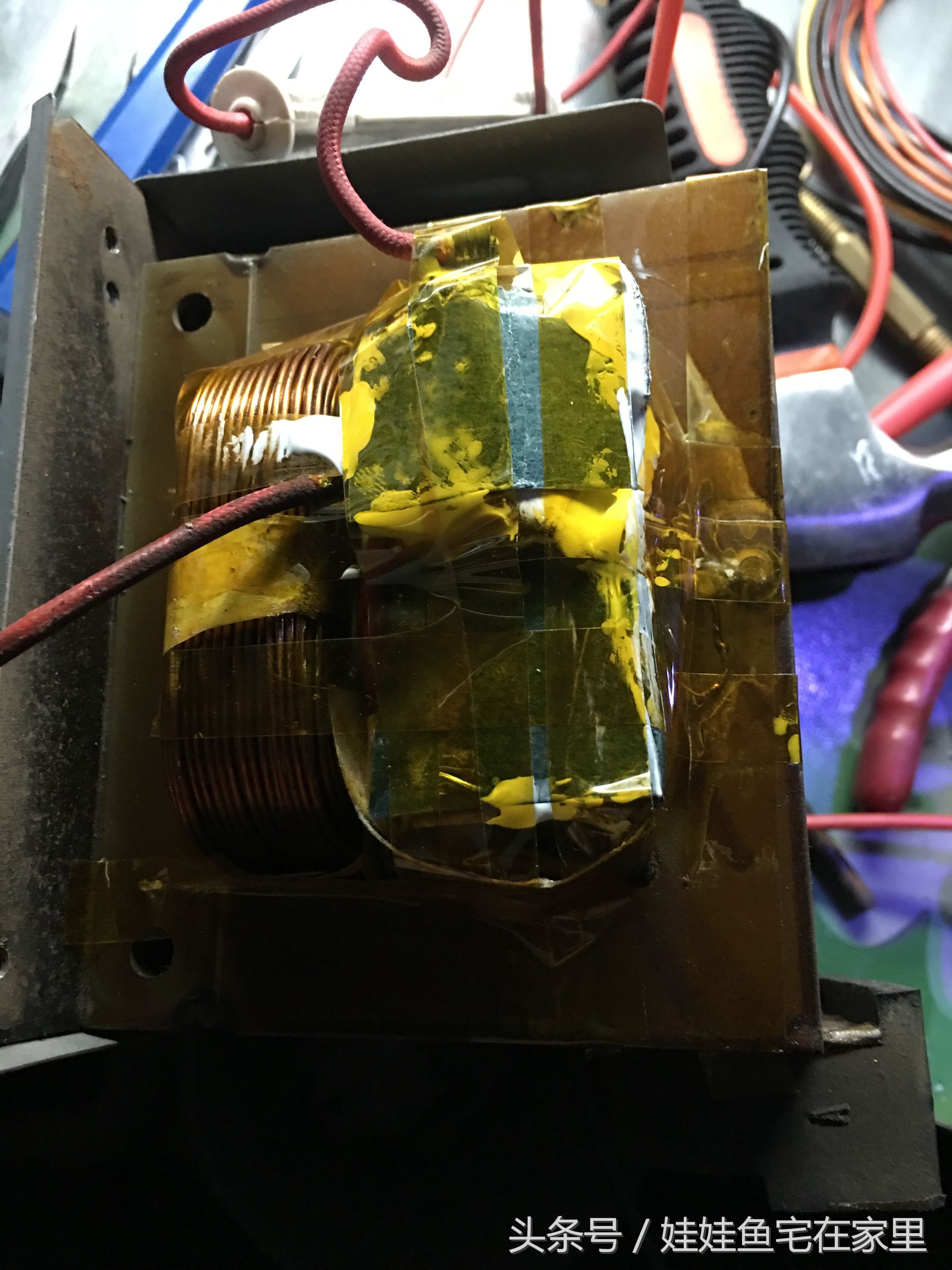 拆格兰仕微波炉,拆报废微波炉