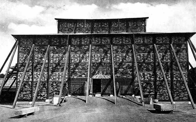 慈禧墓被盗后真实影像,慈禧墓被盗之谜下