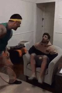 儿童搞笑动图gif图,搞笑gif趣图小朋友你没事吧