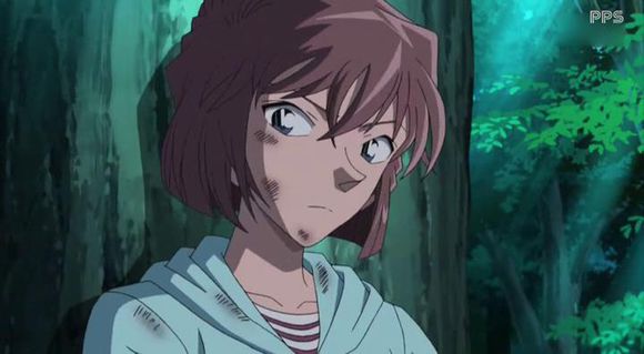 柯南灰原哀超帅瞬间,名侦探柯南灰原哀腹黑