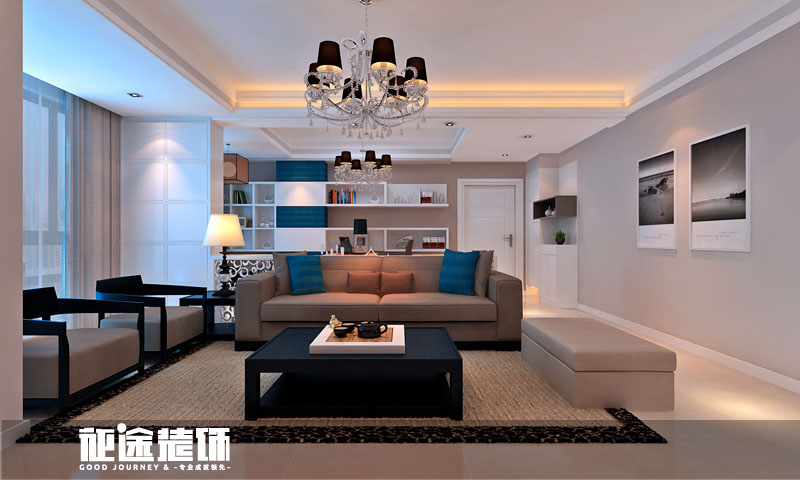 合肥现代简约装修设计实景案例,合肥现代简约装修推荐