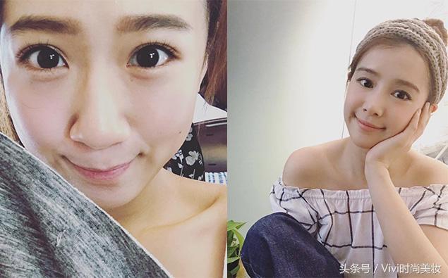 陈意涵蓝色系搭配图,圆眼陈意涵