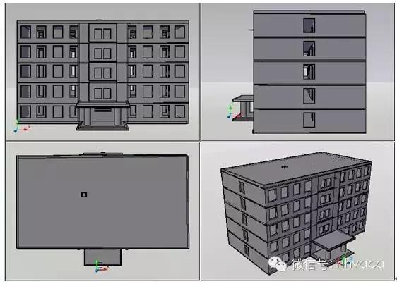 cad三维制图建模,cad三维制图实例房子