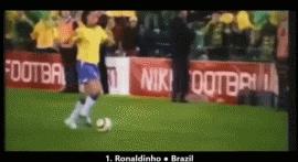 小罗的50个过人技艺,小罗牛尾巴过人慢动作