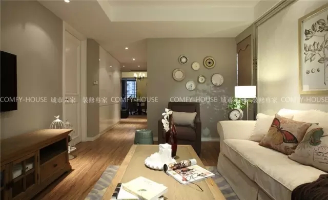 金辉世界城a区126平装修案例,金辉世界城装修风格