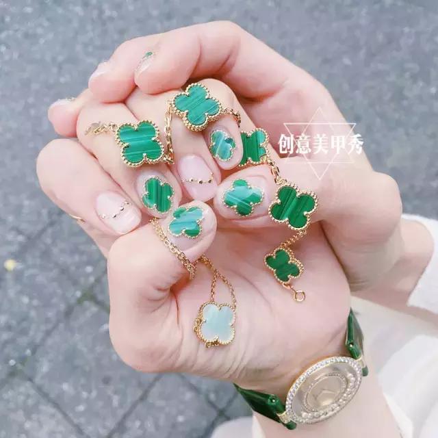 流行的韩国美甲,韩国最新款美甲