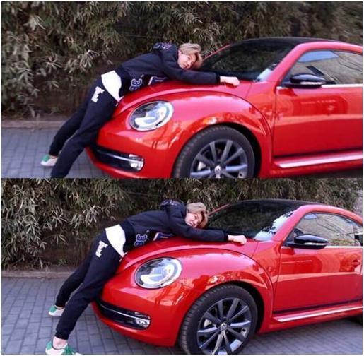 泥萌认识鹿晗吗？就“亲”他，看看，这才是最真实的鹿晗