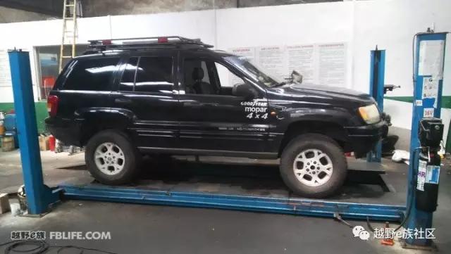 02老大切WJ改装升高作业吐血记