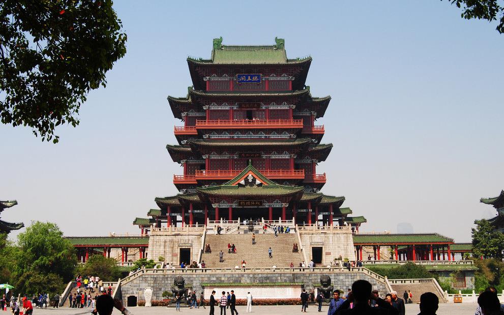 滕王阁黄鹤楼谁是三大名楼,中国四大名楼黄鹤楼历史最悠久