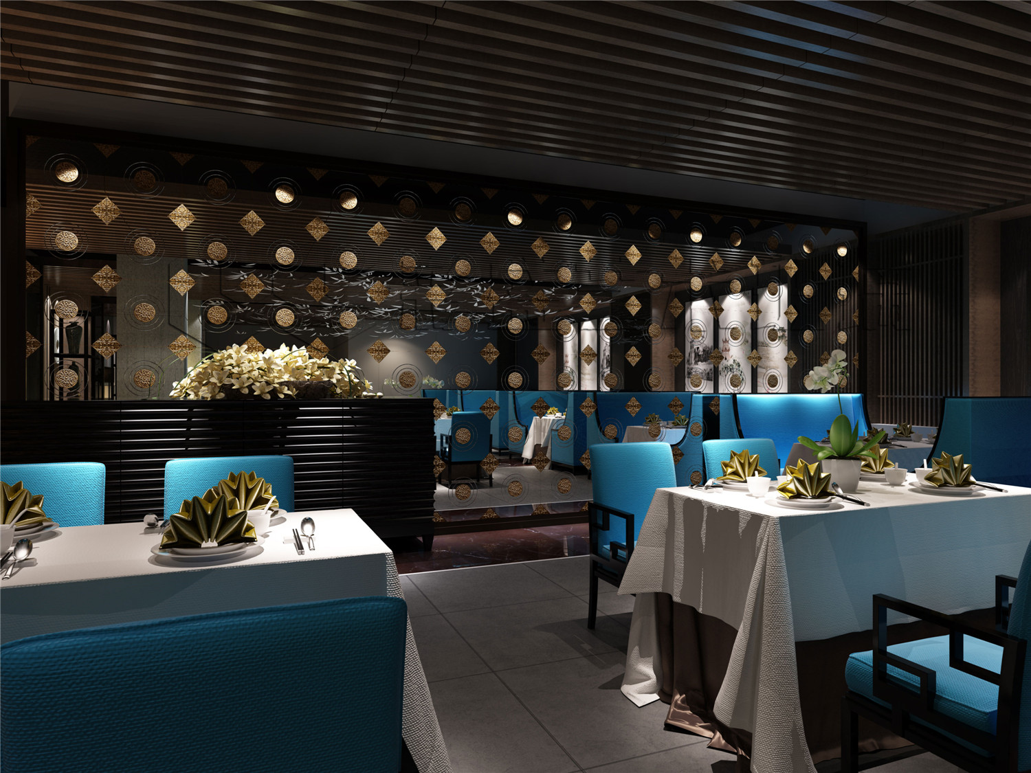 玻璃镜墙装修效果图,玻璃背景墙效果图大全2020款