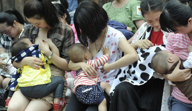 涨知识!母乳喂养的八大好处!