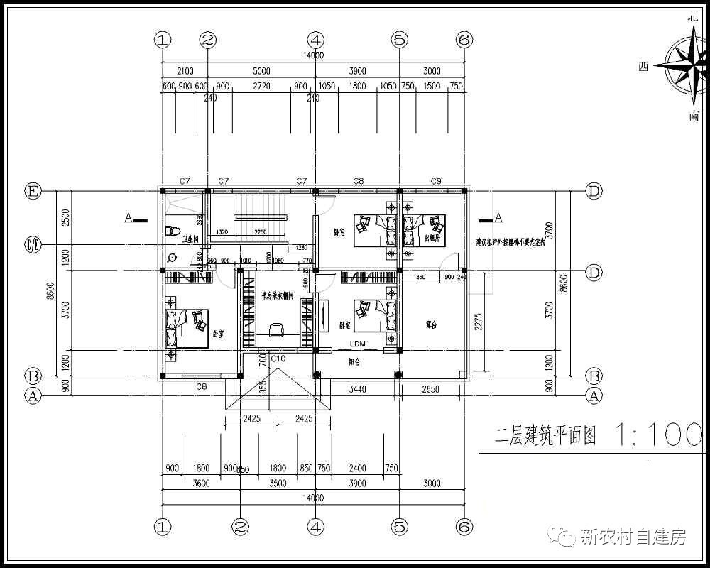 双拼二层兄弟共建房图纸20万以内,20万别墅砖混二层免费图纸