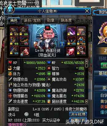 红眼dnf装备伤害排名,红眼10-15技能加一能提高多少伤害