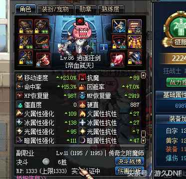 红眼dnf装备伤害排名,红眼10-15技能加一能提高多少伤害