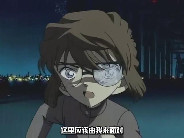 柯南灰原哀超帅瞬间,名侦探柯南灰原哀腹黑