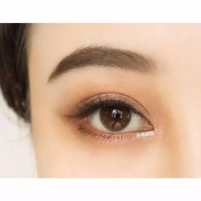 日本canmake井田五色哑光眼影盘,canmake三色眼影11号试色