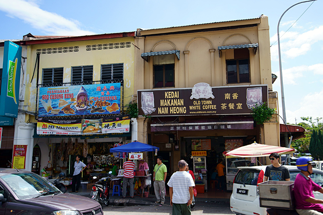 怡保旧街场咖啡二合一,怡保旧街场