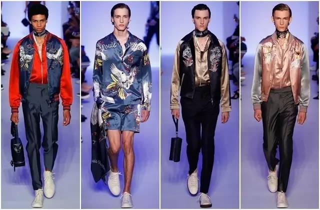 高级感痞帅男装蓝色竖条纹,高级感痞帅男装斑马纹