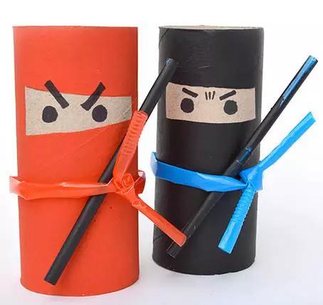 城会玩！这个妈妈卫生纸卷筒这么用，省下了一半玩具钱！