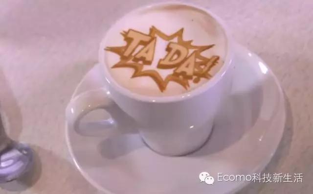 复古咖啡机拉花 (黑科技3d咖啡拉花机个性图案diy)