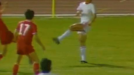 范志毅贴地斩任意球,中国足球第一人范志毅