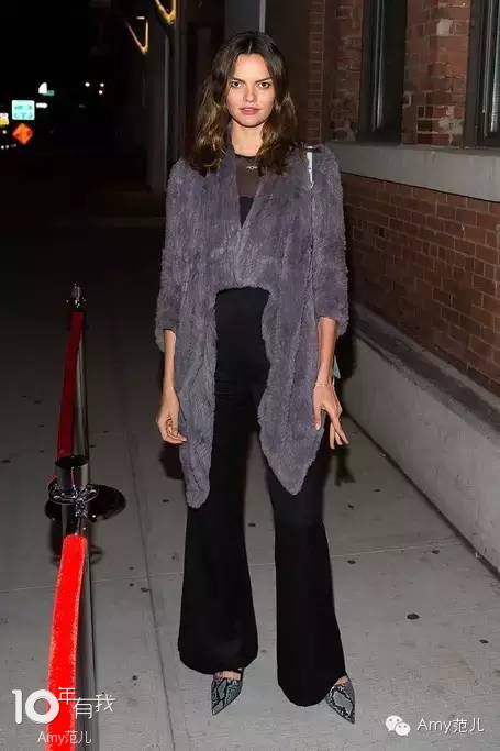 终于把“身长腿短”给破了，高腰和裤长是最好的解药!