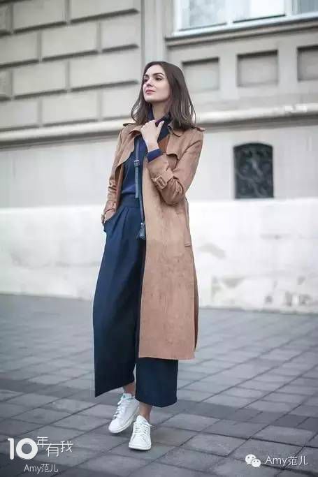 终于把“身长腿短”给破了，高腰和裤长是最好的解药!