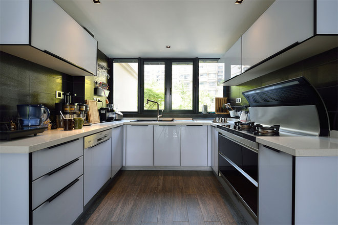 轻奢风格设计搭配效果图,意式轻奢风混搭装修风格