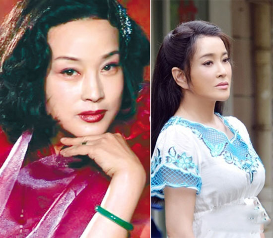 刘晓庆整容前后对比照吓人驻颜有术是骗人的!