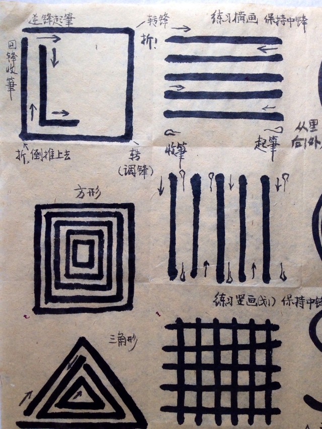 初学书法先练习啥,书法初学者应该先练笔画吗