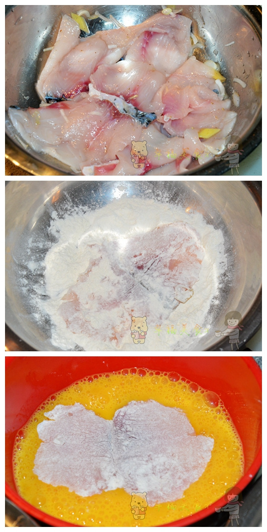 香酥鱼排辅食,辣煎芝麻鱼排