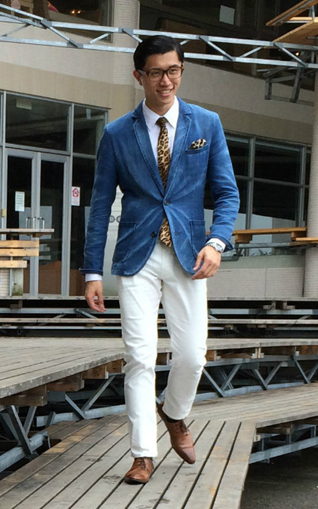 高级感痞帅男装蓝色竖条纹,高级感痞帅男装斑马纹