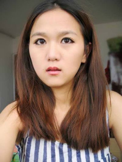 最简单的直发扎公主头,直发优雅的半扎公主头