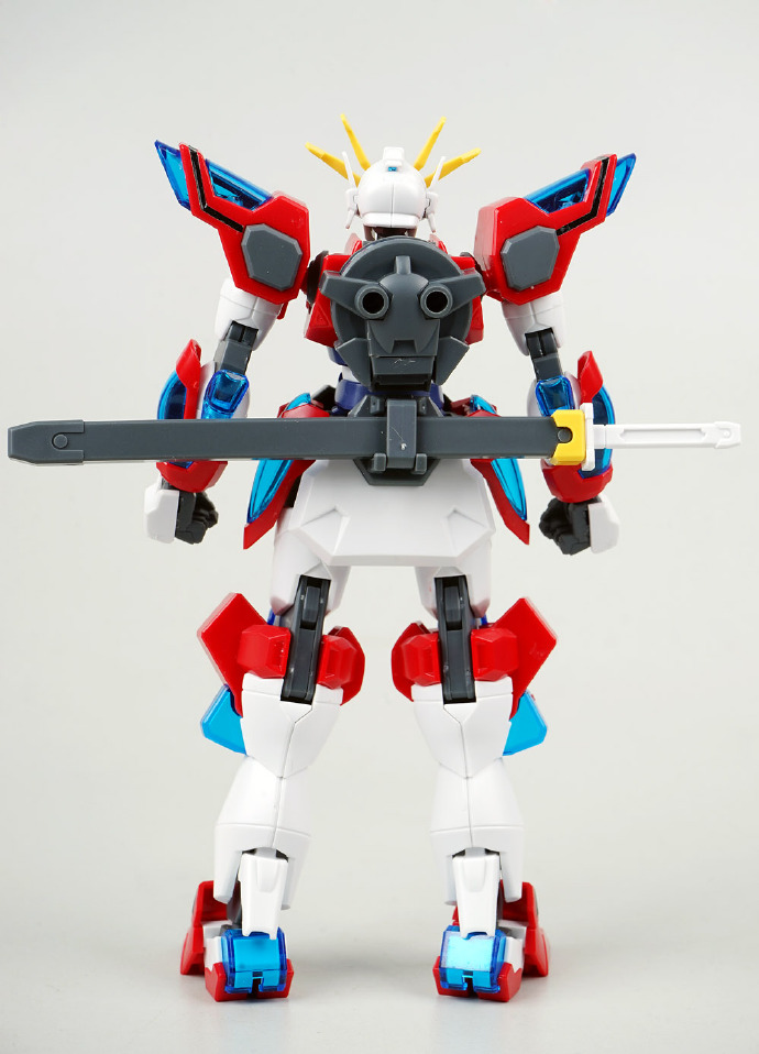 万代hg风灵高达修改型测评,万代hg神木燃烧