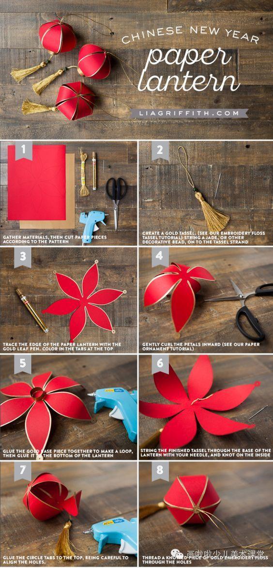 正月十五闹元宵手工灯笼记录,美术课正月十五闹元宵灯笼怎么做