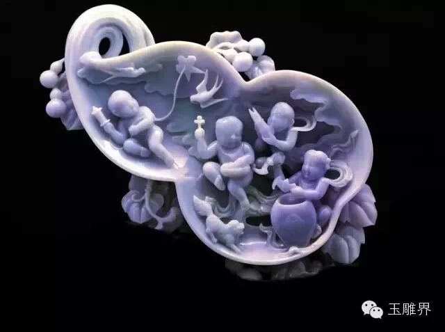 粉色紫罗兰翡翠,女人喜爱的珠宝