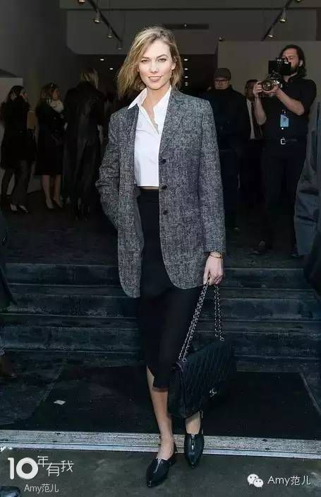 终于把“身长腿短”给破了，高腰和裤长是最好的解药!